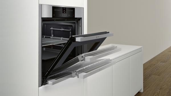 NEFF Pyrolyse Backofen N 70 B55CR20N0, mit Teleskopauszug nachrüstbar, Pyrolyse-Selbstreinigung, mit Slide&Hide®