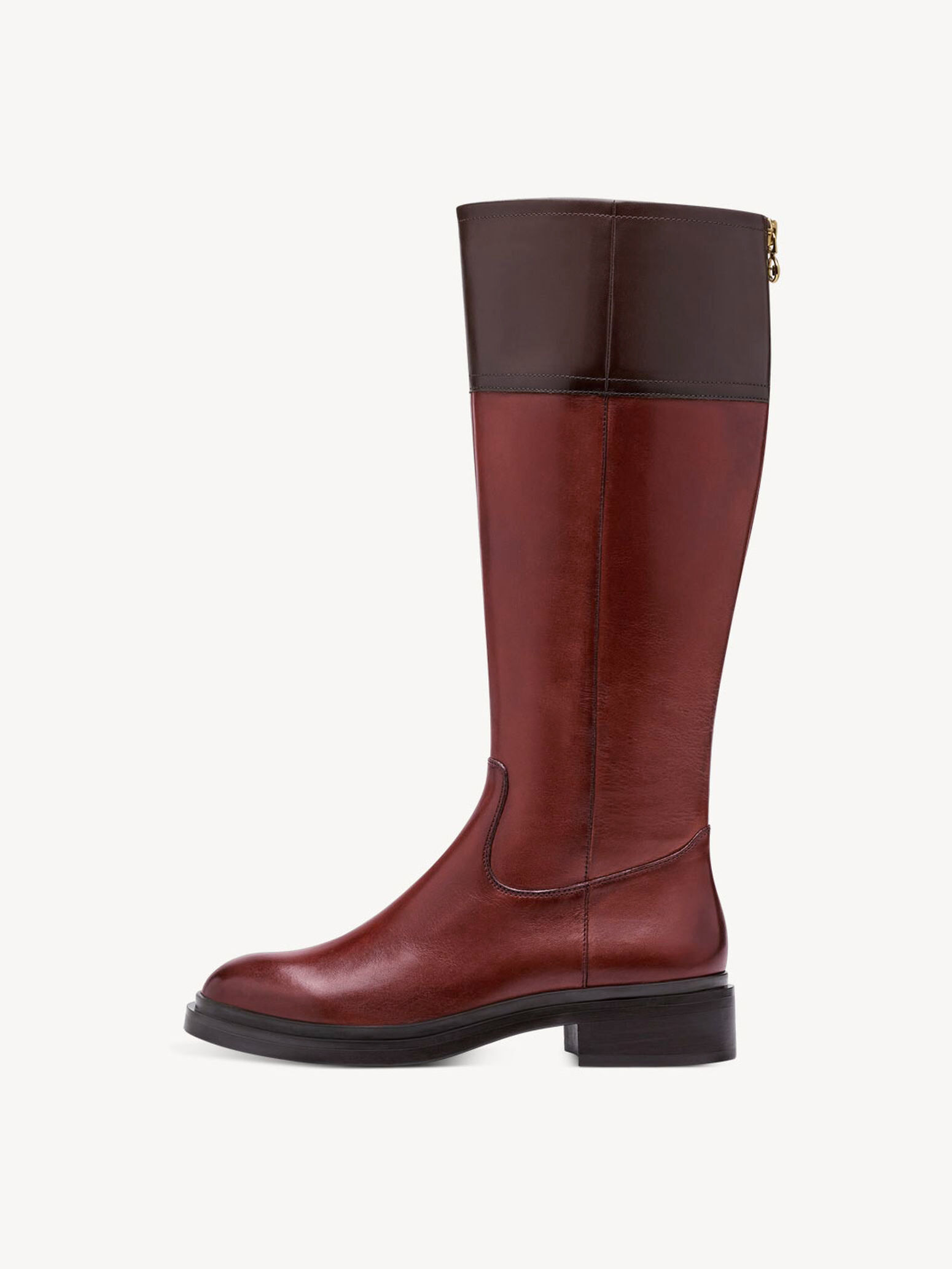 Bottes en cuir - marron
