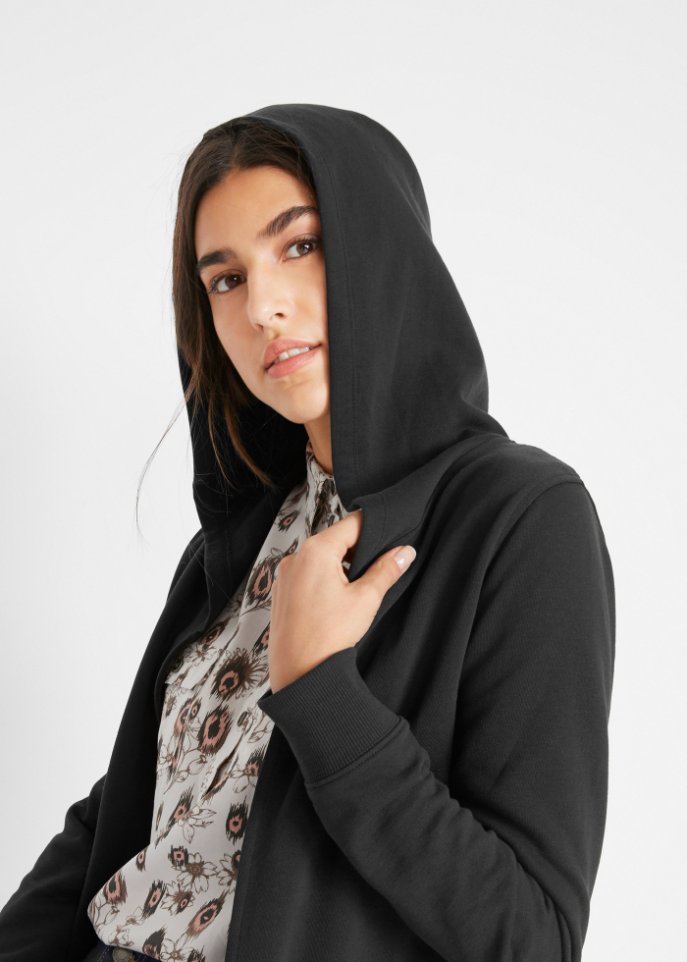 Long-Sweatjacke