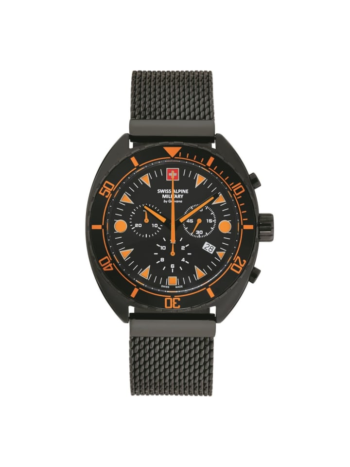 Swiss Military Quarzuhr 7066.9179SAM in schwarz günstig kaufen onesize