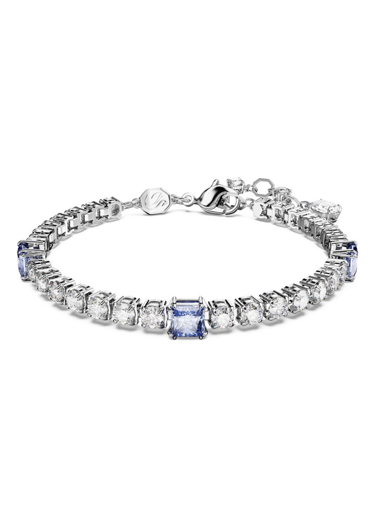 Bracciale tennis Swarovski Matrix, taglia M, con cristallo