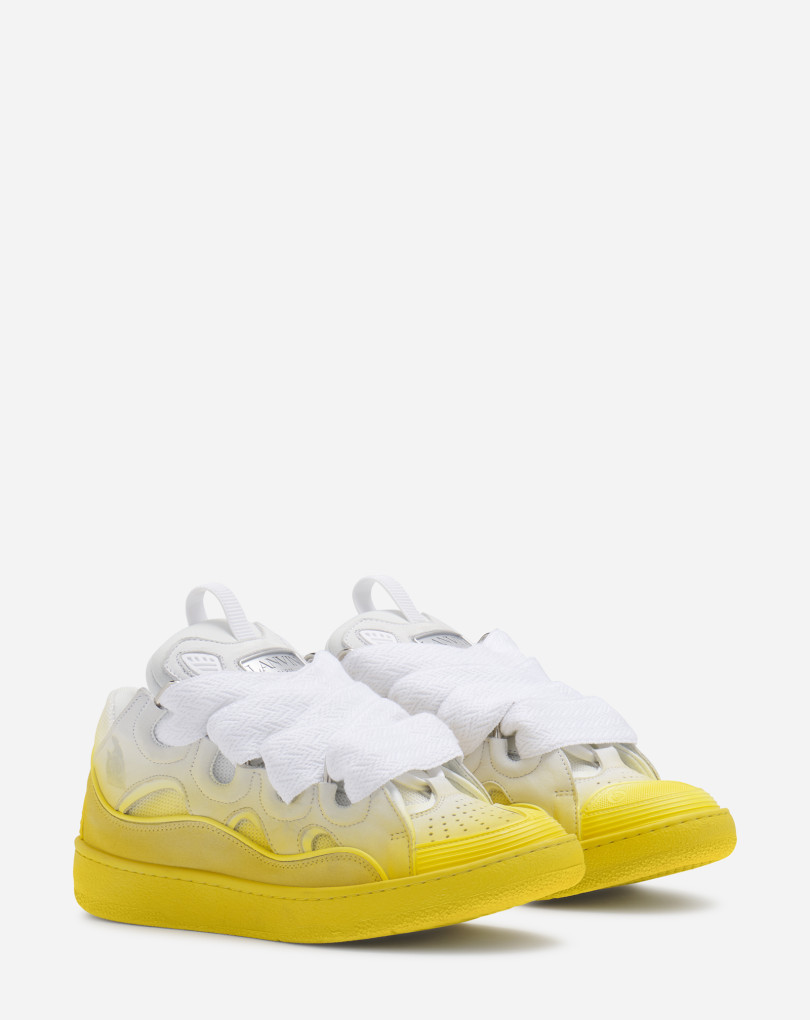 SNEAKERS CURB EN CUIR