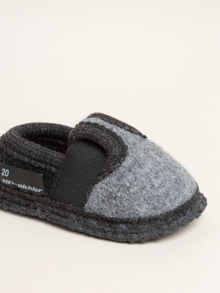 kitz-pichler Hausschuh Bobby UNI in graumele/kohle günstig kaufen