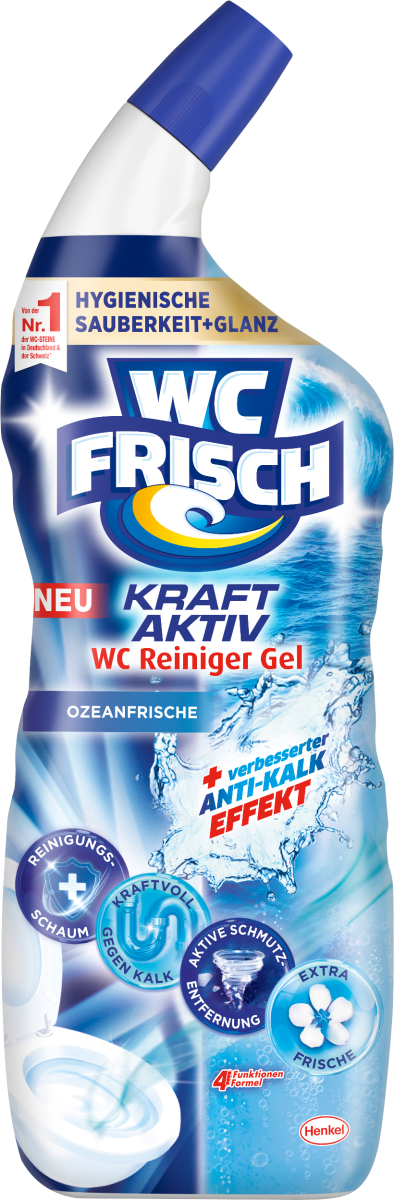 WC-Reiniger Gel Ozeanfrische, 750 ml