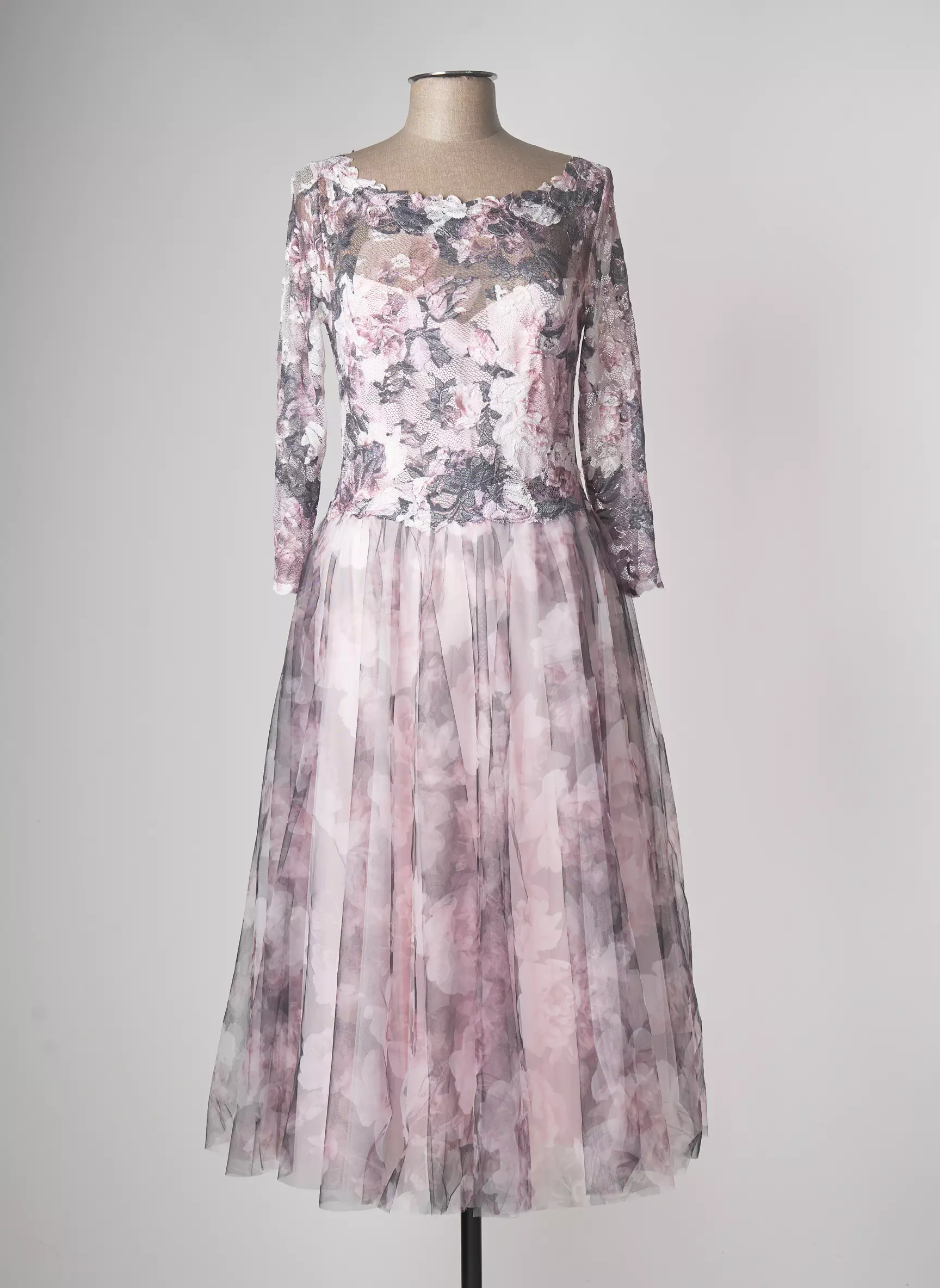 Olvi S Robes Longues Femme couleur rose