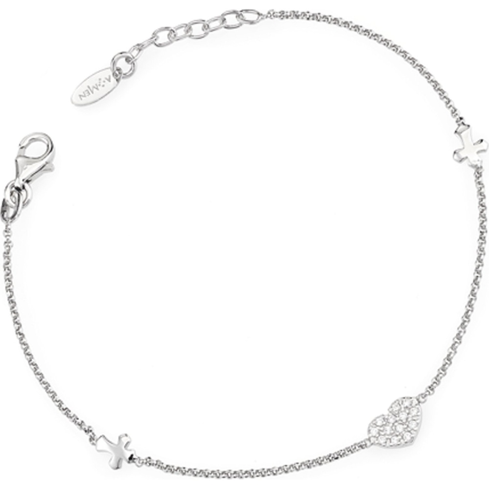 AMEN Bracelet 925 Argent Bracelet
