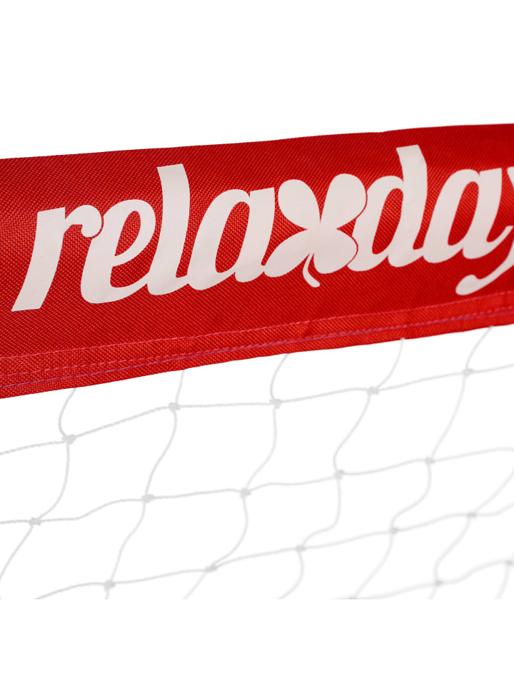 relaxdays 2 x Fußballtor in Rot - (B)150 x (H)110 x (T)75 cm günstig kaufen onesize