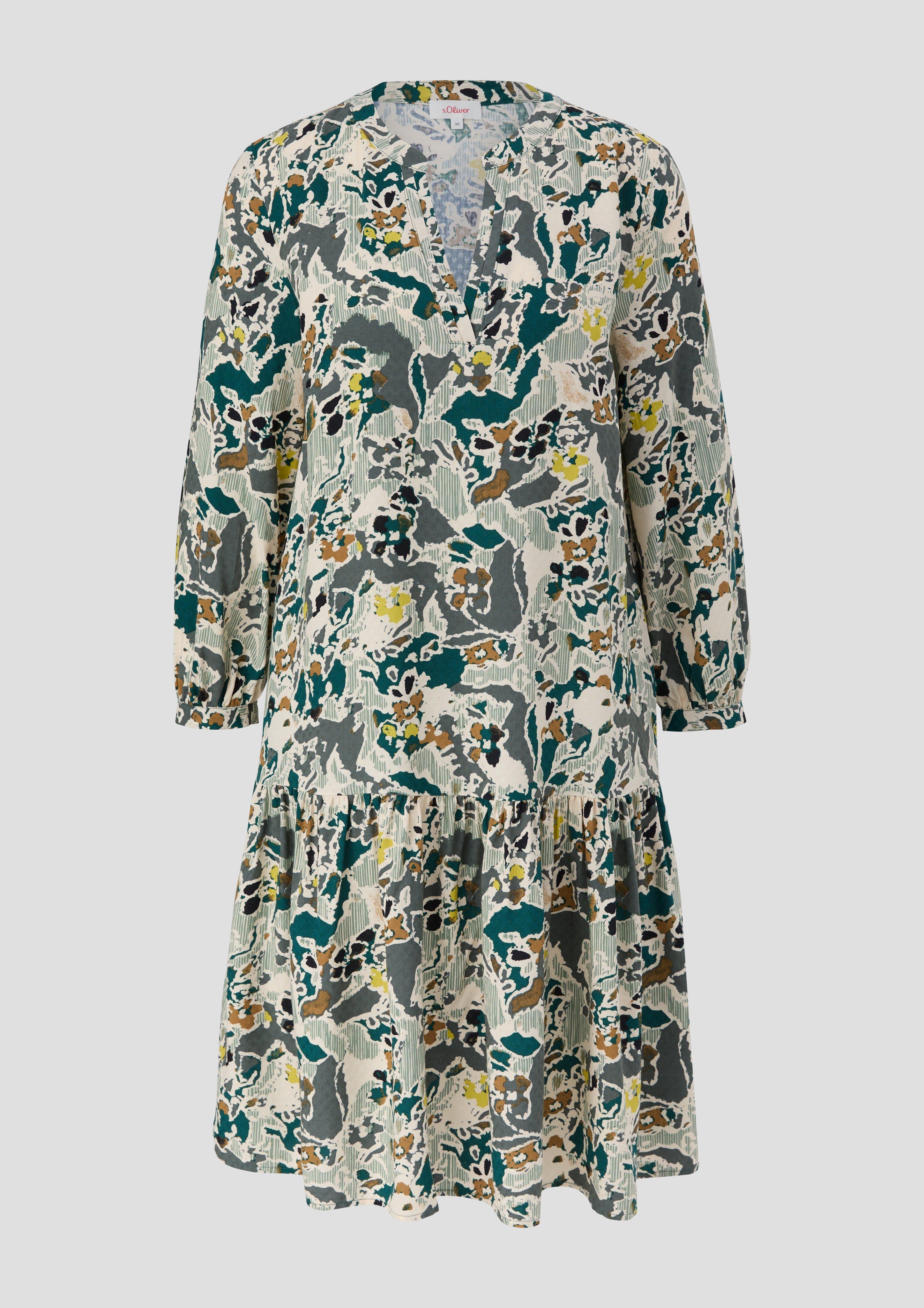 Kleid aus Viskosemix  2135616-67A0