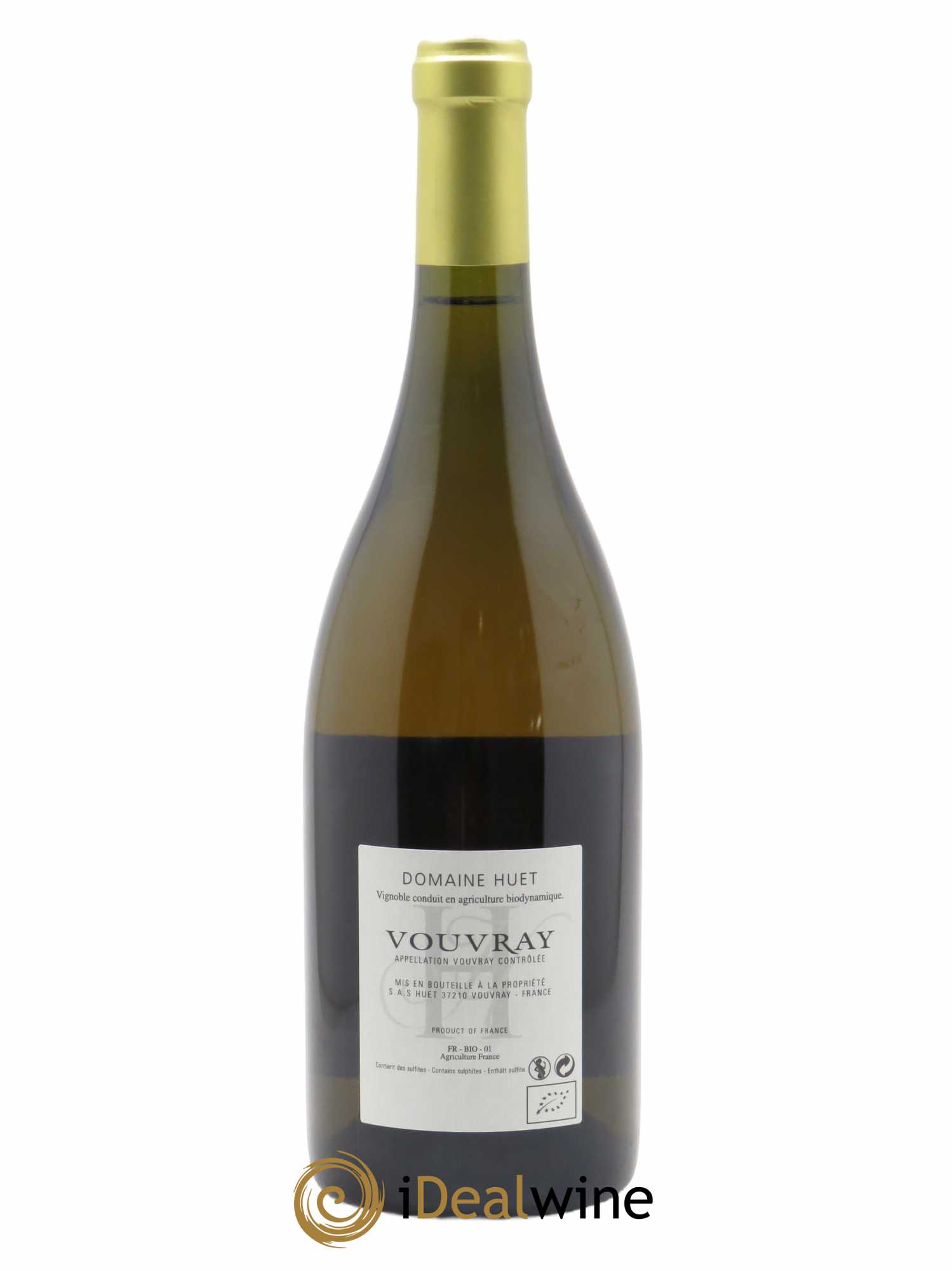 Vouvray Le Mont Moelleux Domaine Huet  2002 - Lot de 1 Bouteille
