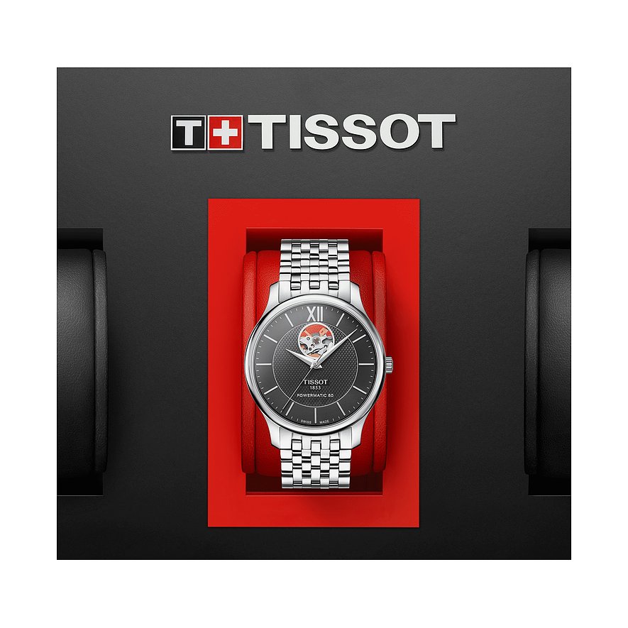 Tissot Herrenuhr Tradition Powermatic 80 Open Heart