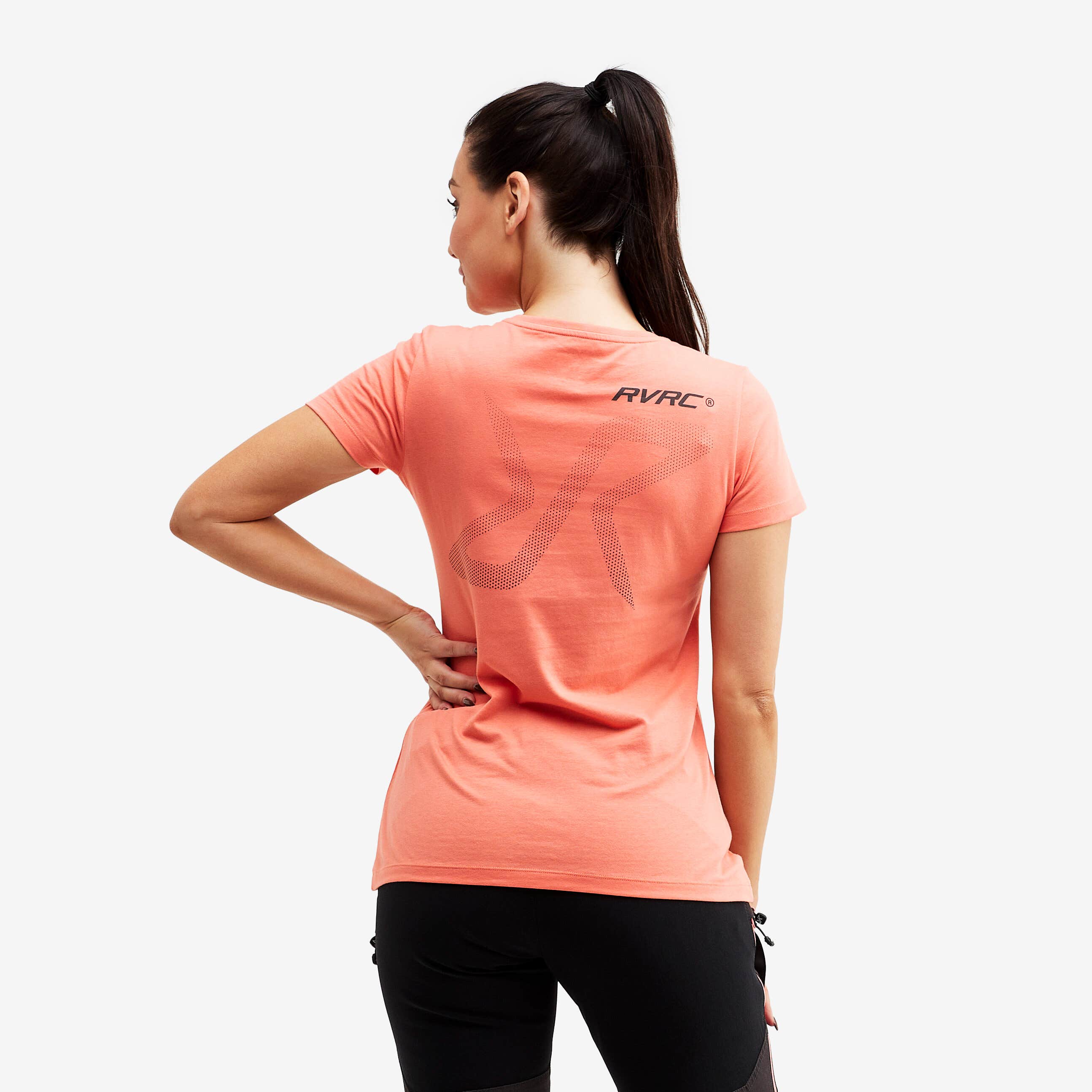 Fat Graphic Tee Femme Burnt Coral