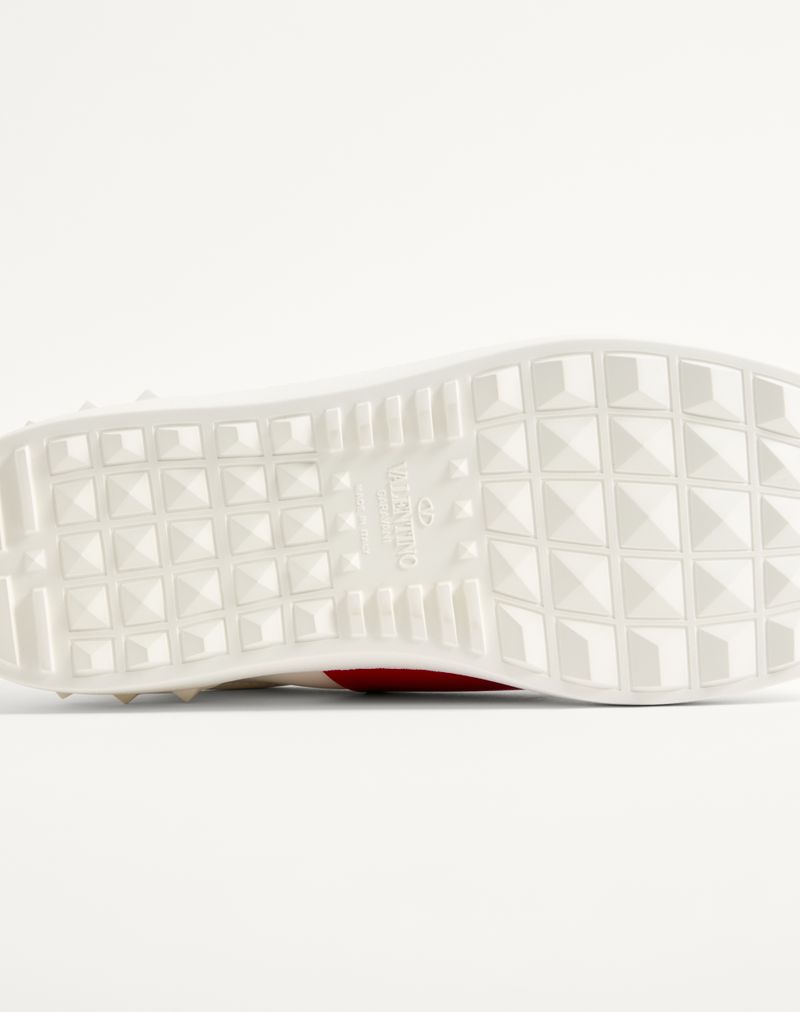Baskets ouvertes en cuir de veau