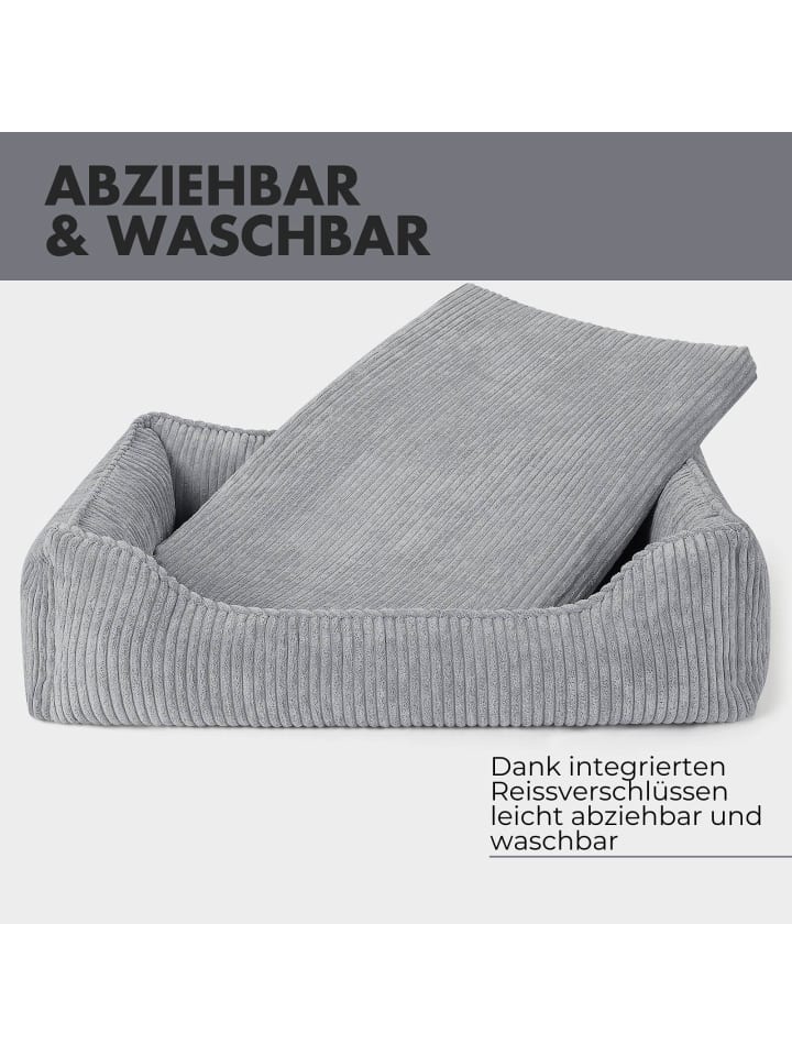 PAW WOW Hundebett Anton Cord Grau günstig kaufen