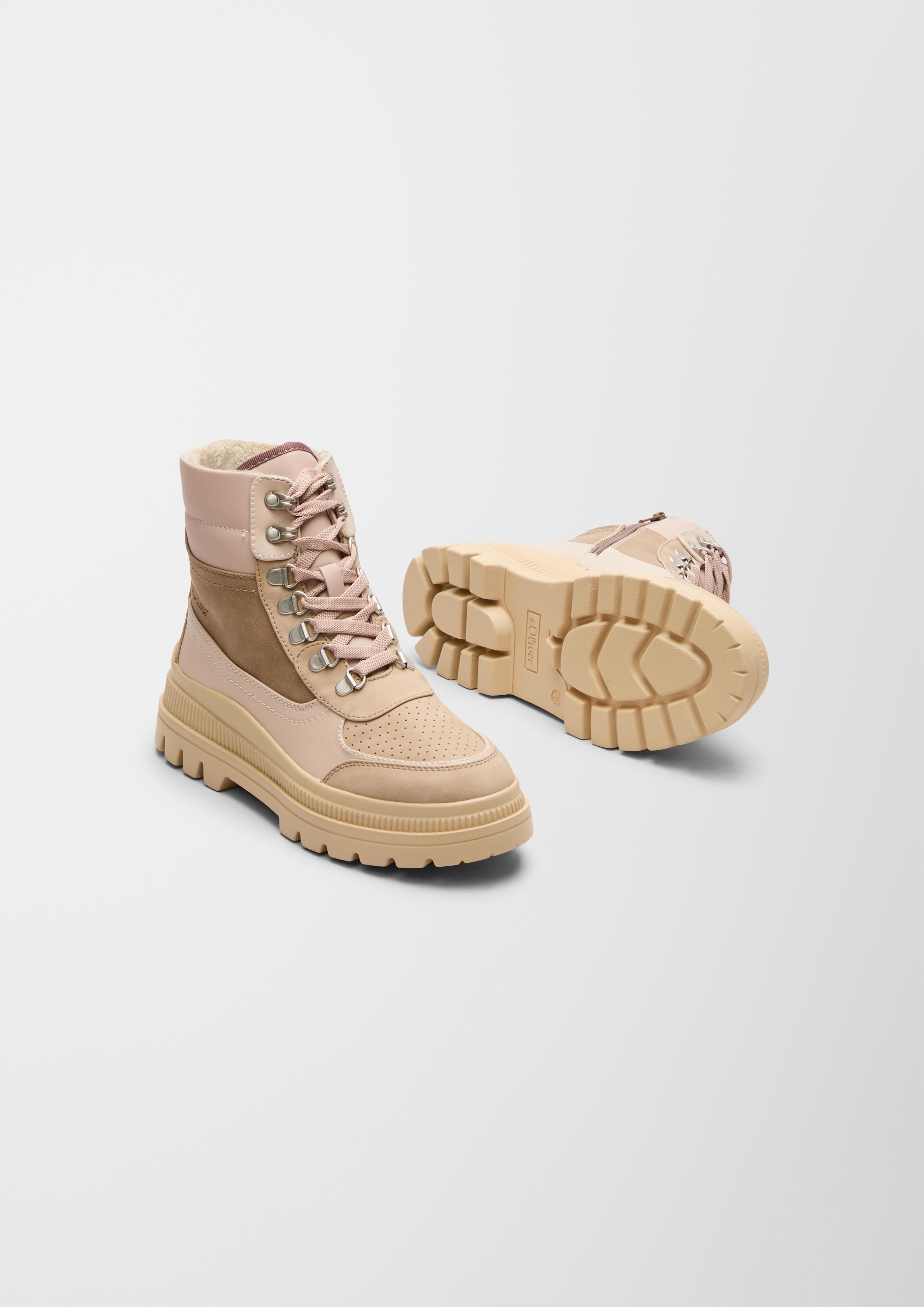 Boots aus Lederimitat  6006584-592
