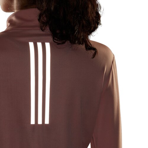 ADIDAS DAMEN OWN THE RUN 1/2 ZIP LONGSLEEVE