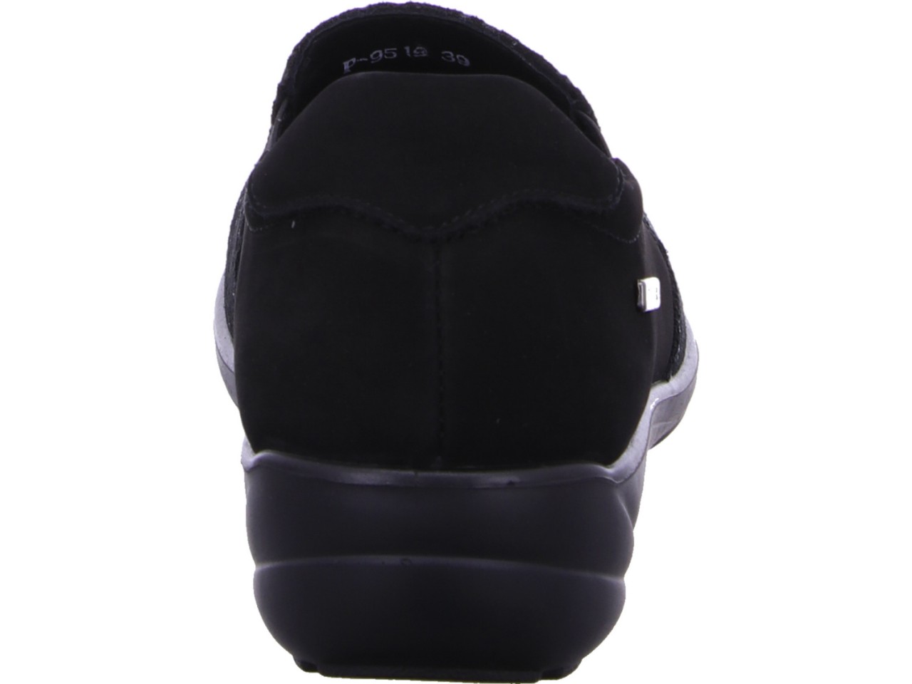 GLÜCKSCHUH Sportliche Slipper schwarz