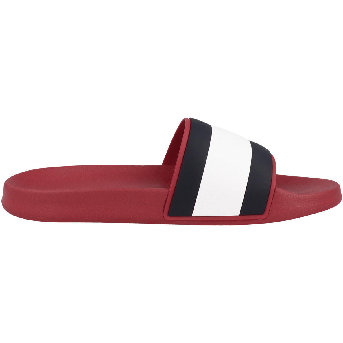 Tommy Hilfiger Rubber Th Flag Pool Slide Badelatschen rot