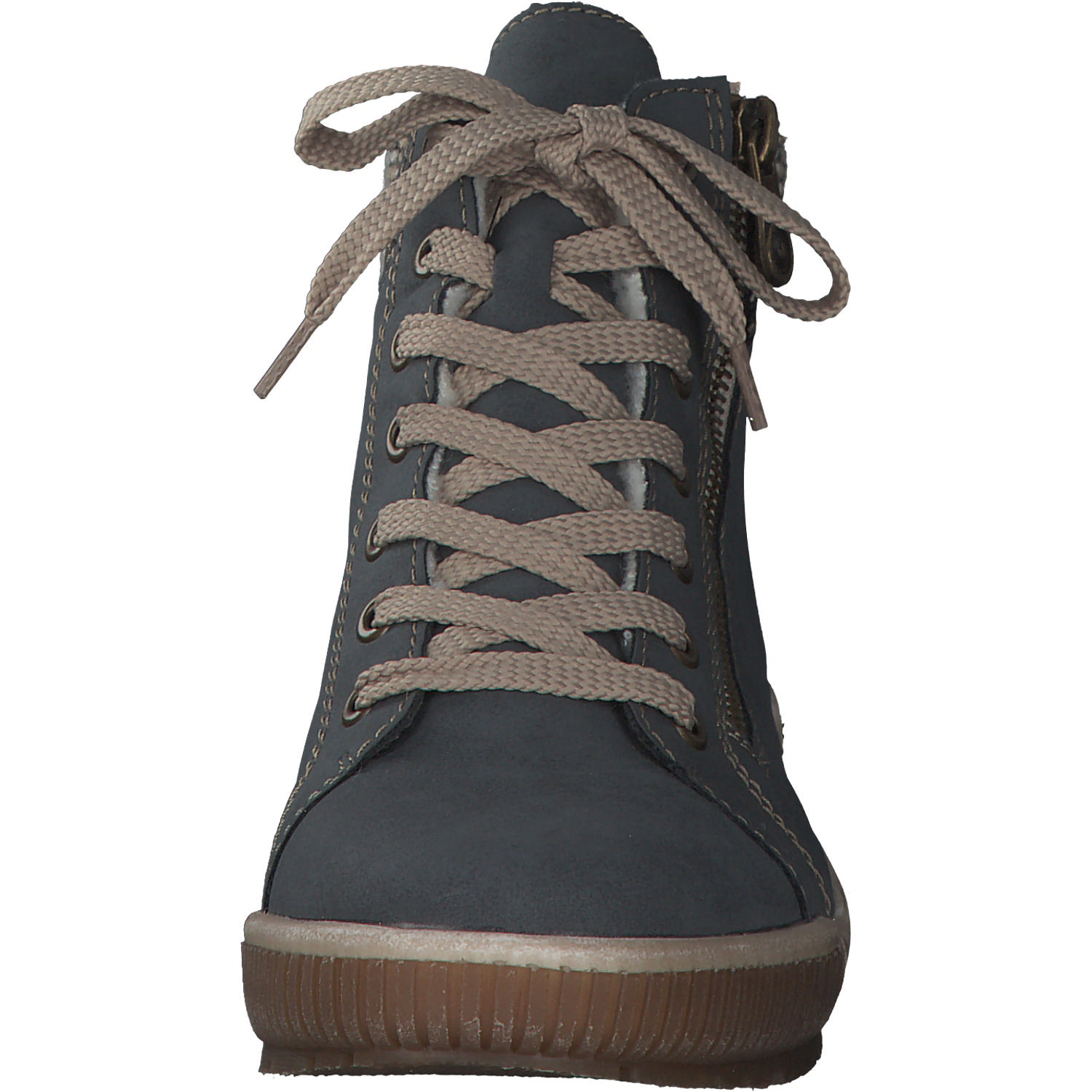 Rieker N0709, Sneakers High, Damen, Blau