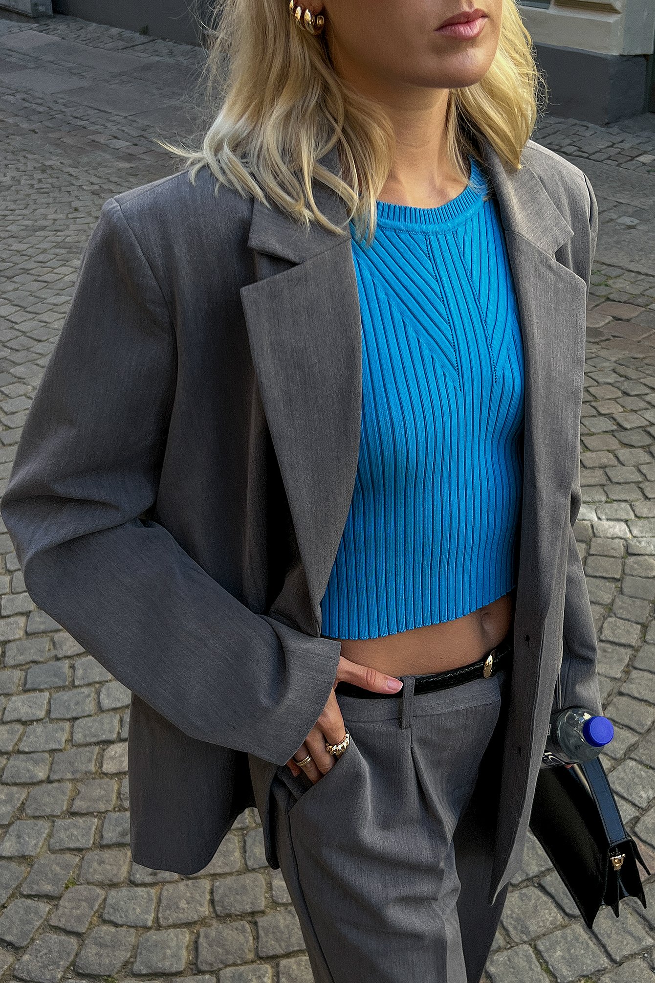 Dünnes Strickoberteil