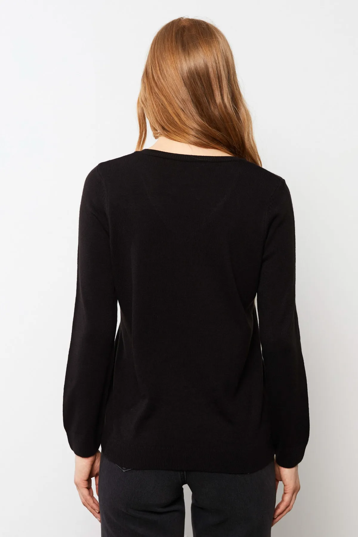 LC Waikiki  Pullover - Schwarz - Regular Fit