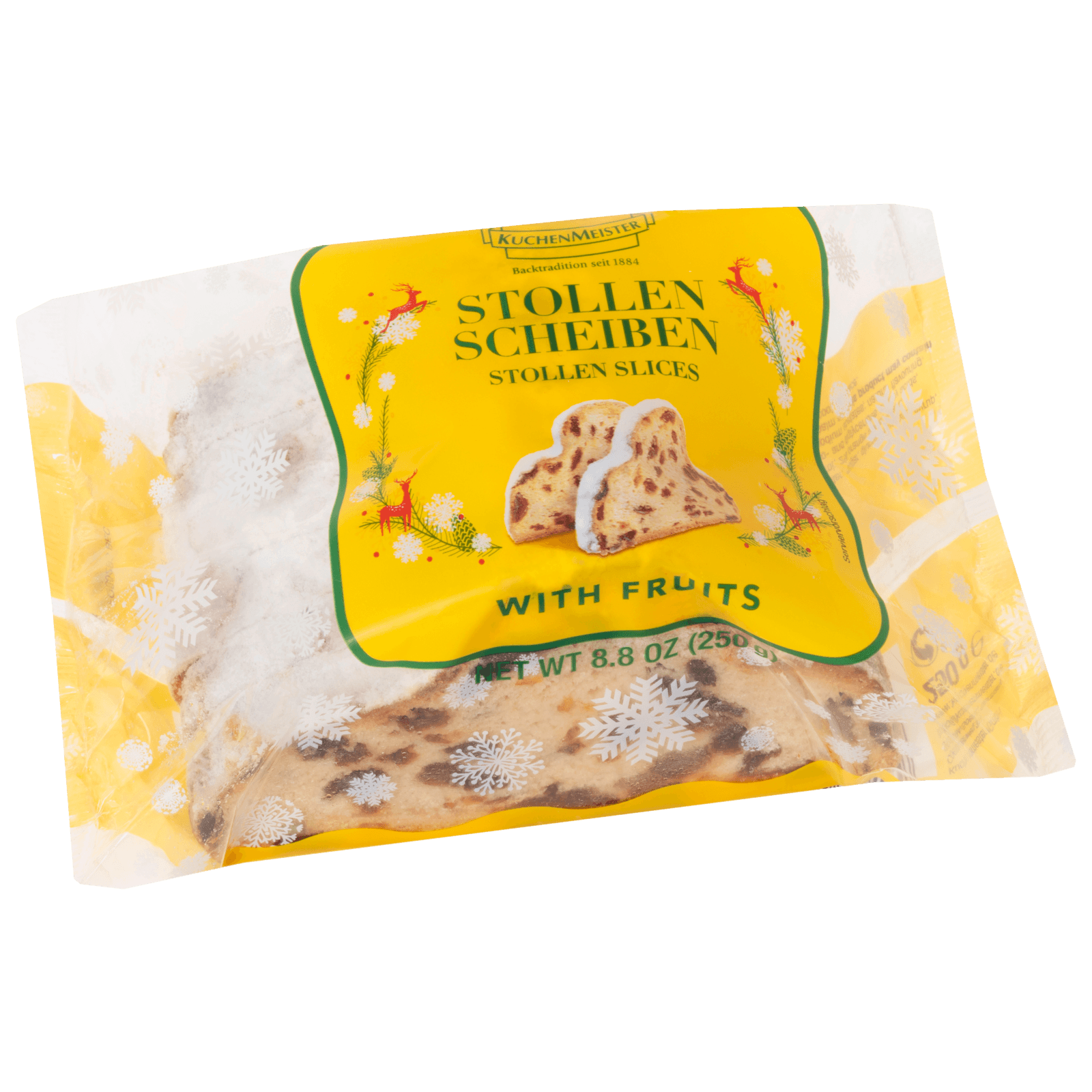 Kuchenmeister Christ-Stollenscheiben 250g