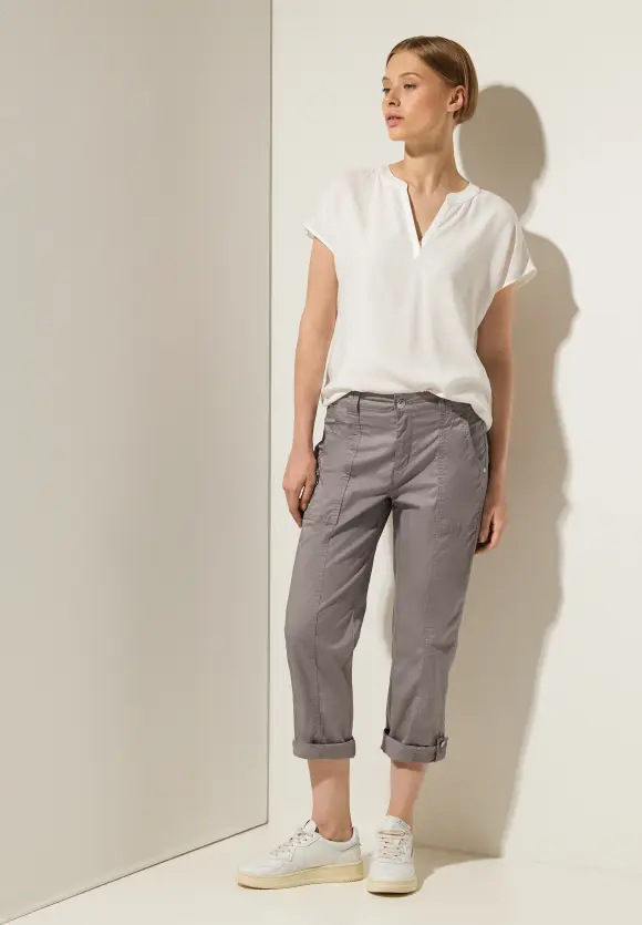 Street One Casual Fit Turn-Up Hose