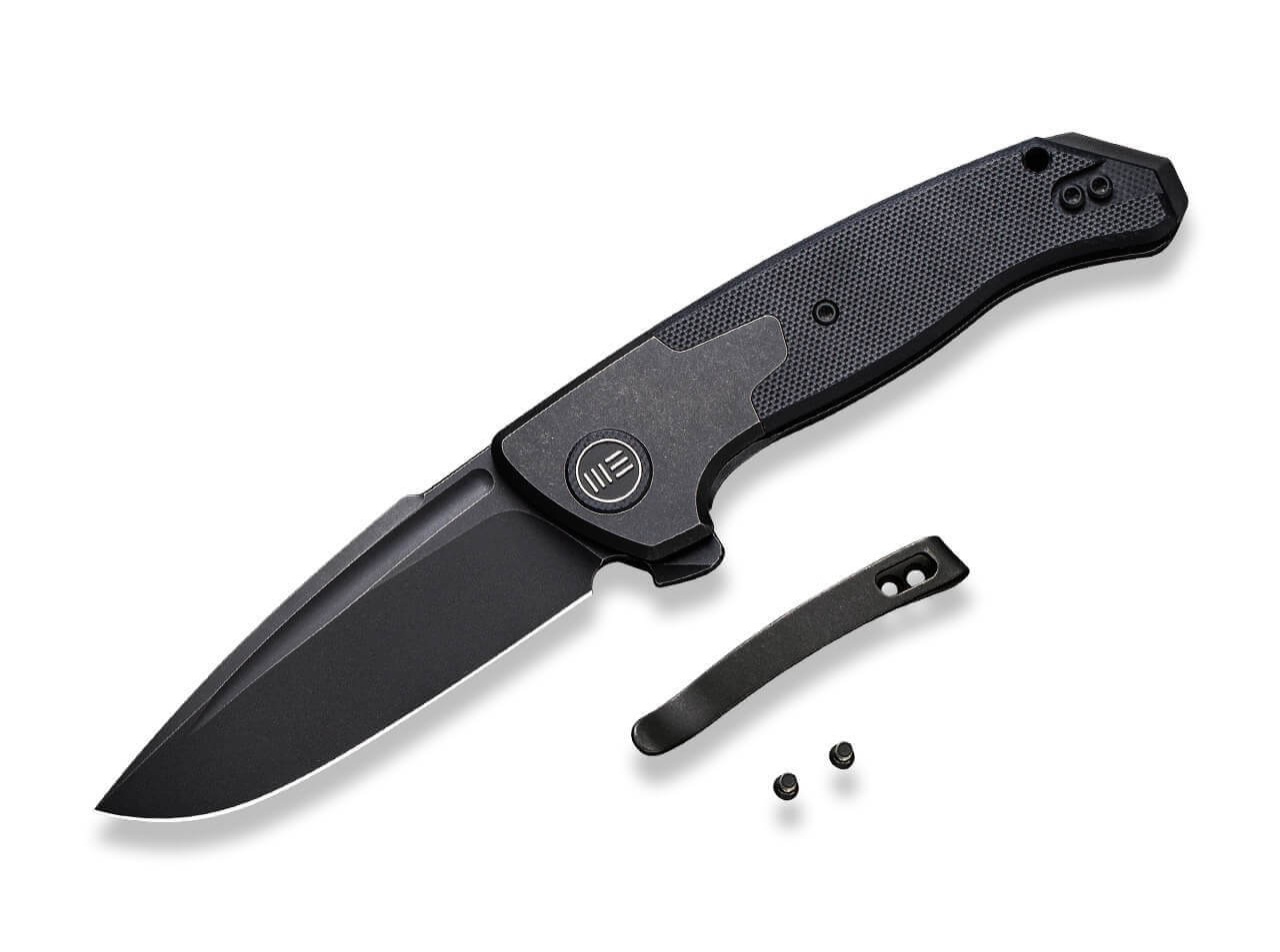 Press Check Titanium G10 All Black DP