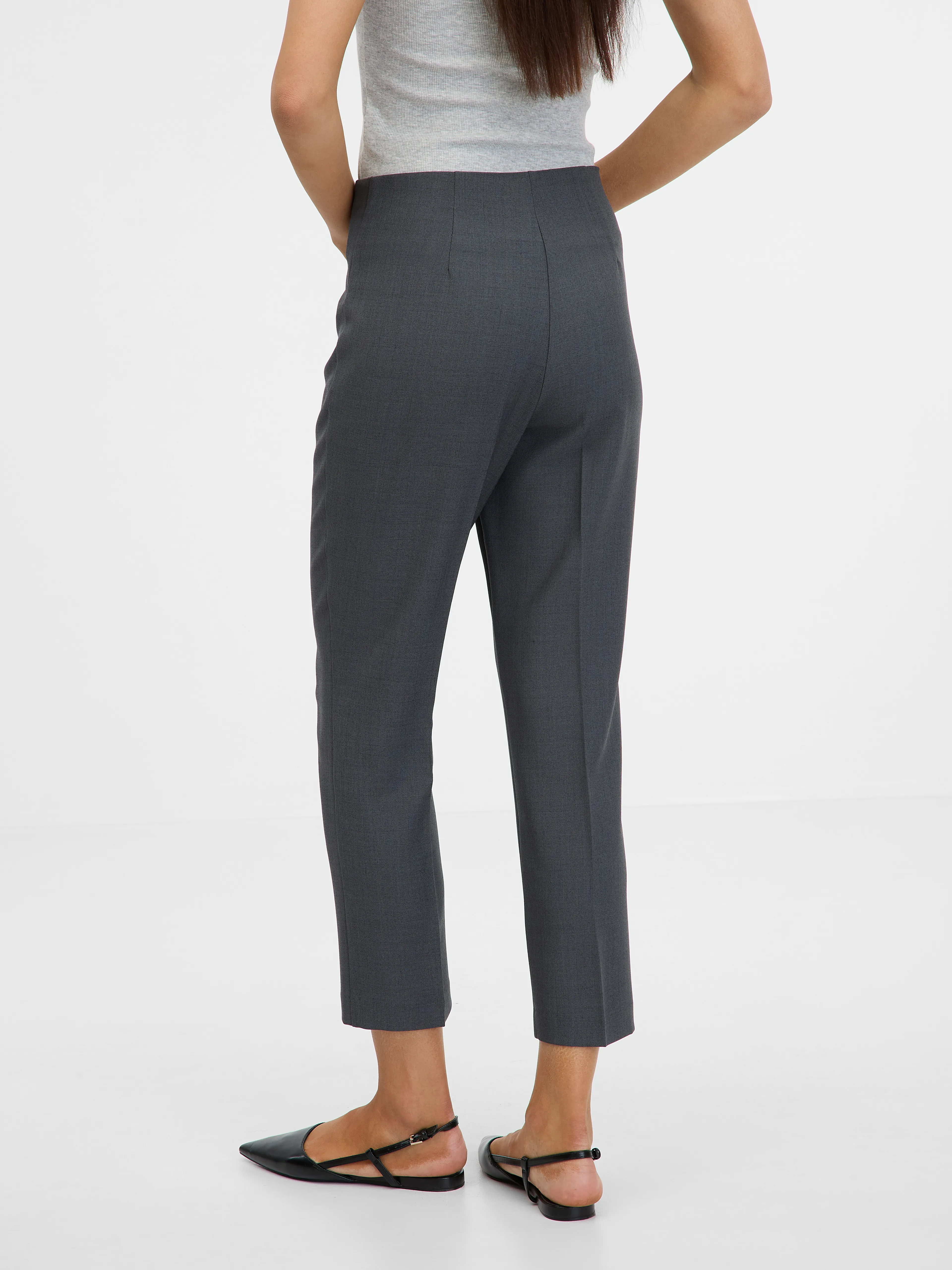 Graue Damenhose ORSAY
