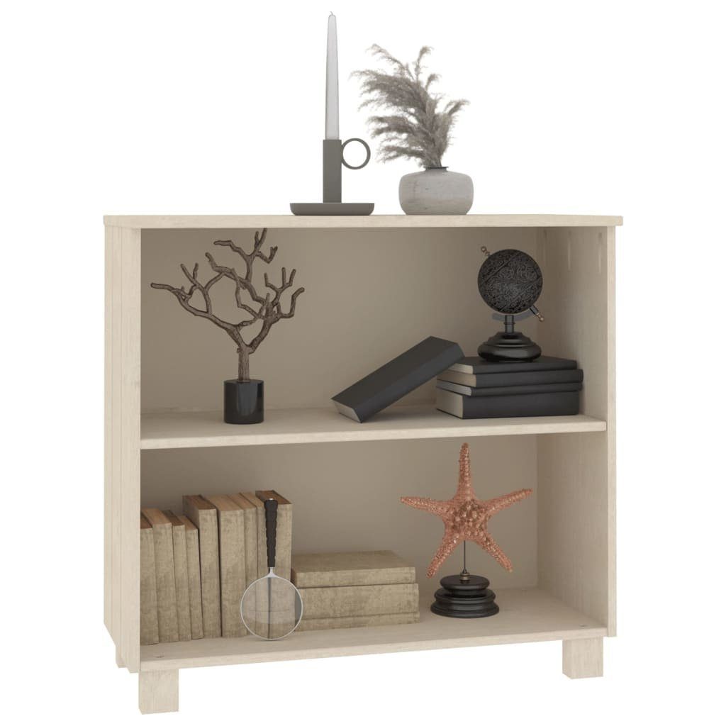 vidaXL Sideboard Sideboard HAMAR Honigbraun 85x35x80 cm Massivholz Kiefer (1 St)