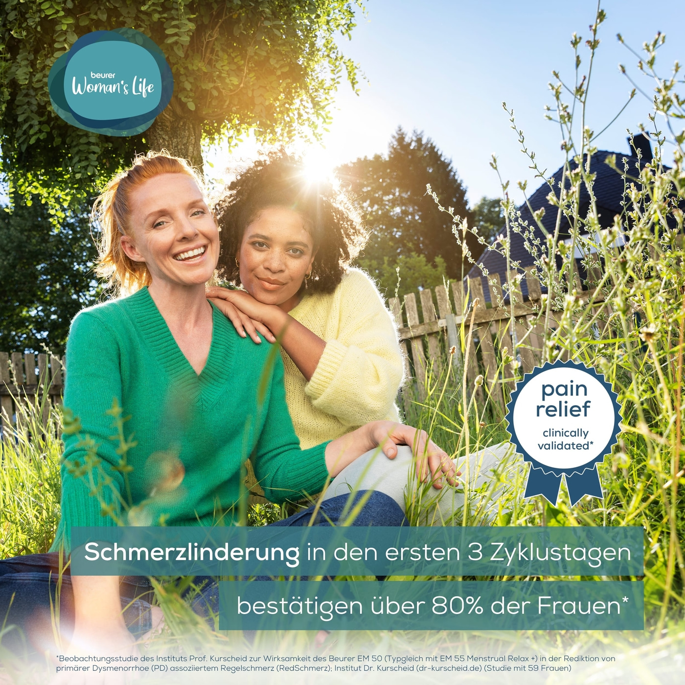 Beurer EM 55 Menstrual Relax+-Menstrual Relax+ zur Linderung von Menstruationsschmerzen mit TENS und Wärme
