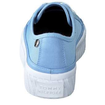 Tommy Hilfiger Platform Vulcanized Sneaker in blau