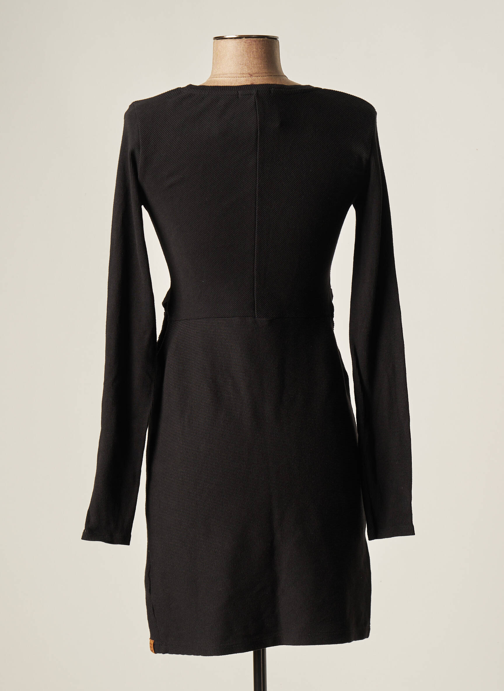 Double Agent Robes Mi Longues Femme couleur noir