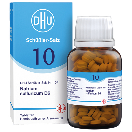 BIOCHEMIE DHU 10 Natrium sulfuricum D 6 Tabletten  420 St  Tabletten