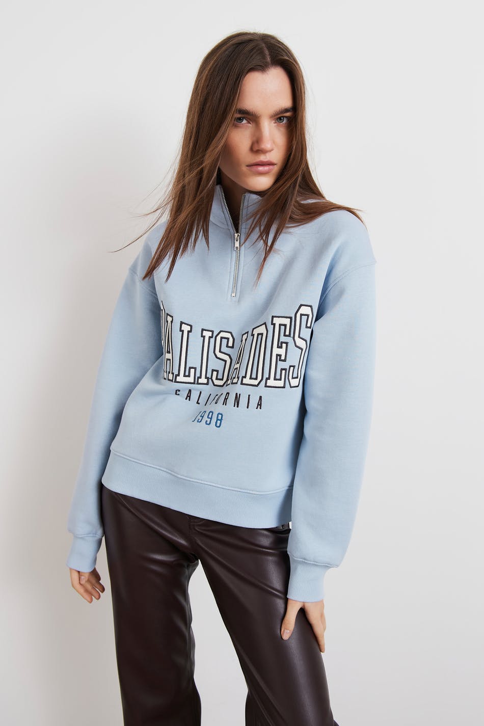 Mindy zip sweater