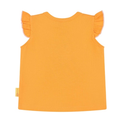 T-Shirt kurzarm, orange für Mädchen