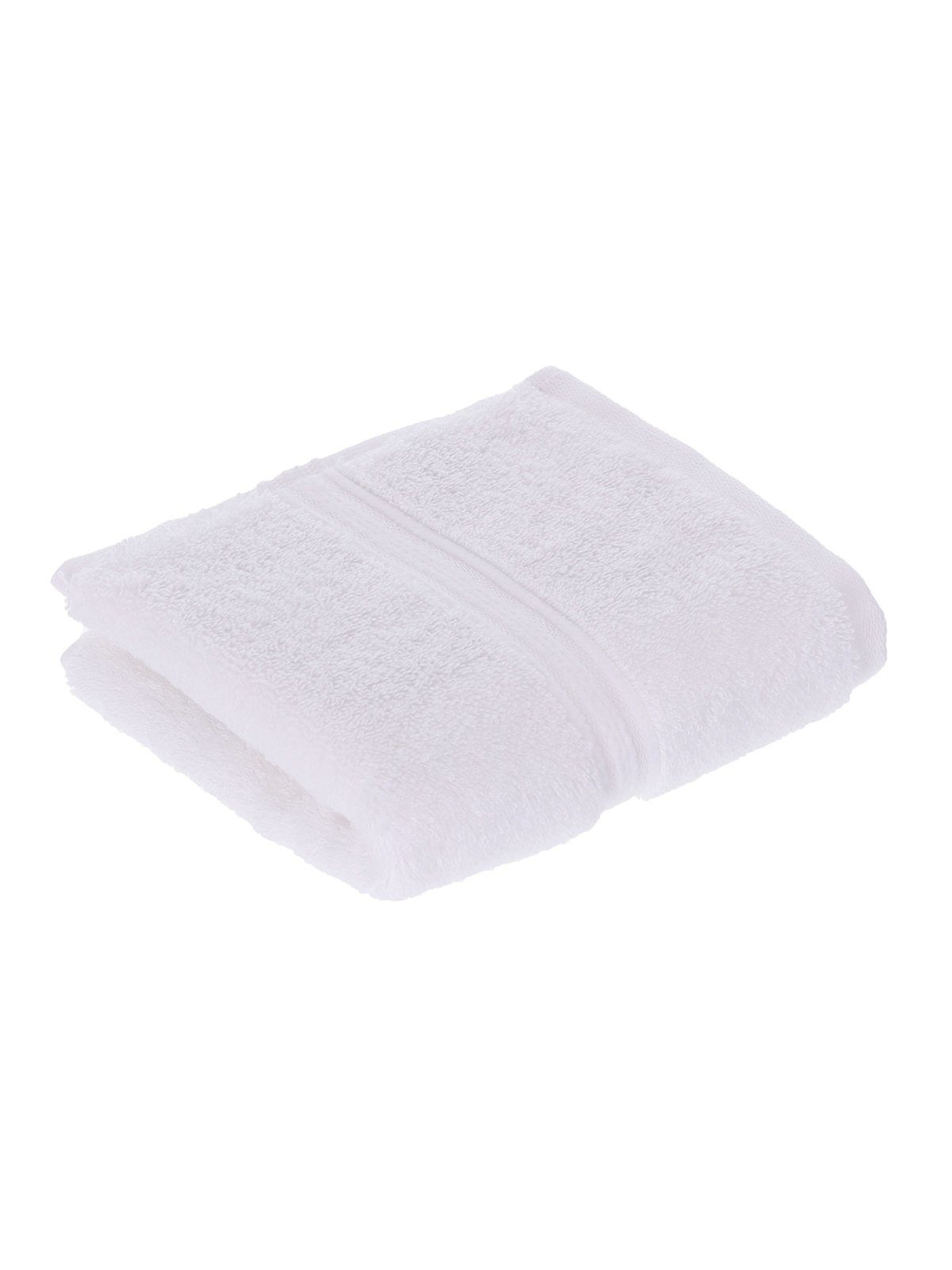 Vossen Gästehandtücher 4er Pack Gästetuch 30 x 50 cm Belief, Frottier (Spar-Set, 4-St), Vegan