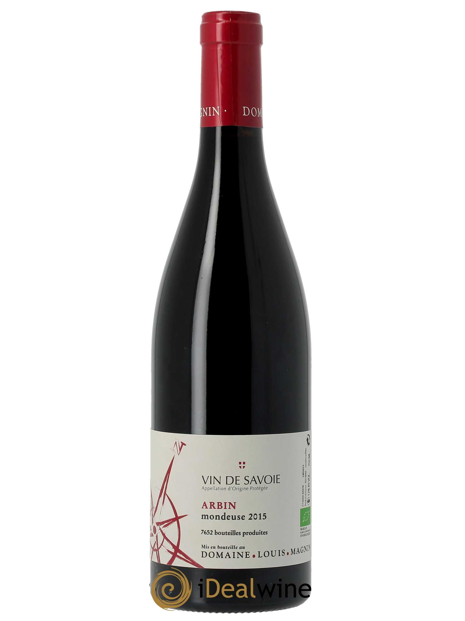 Vin de Savoie Arbin Mondeuse Louis Magnin  2015 - Lot de 1 Bouteille