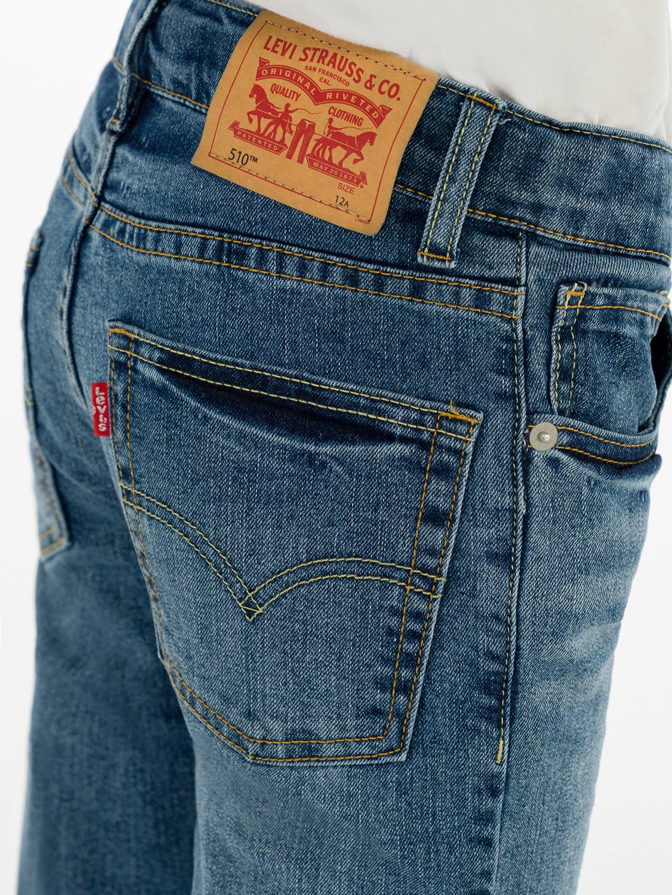 Levis Jungen Skinny-Jeans 510 Levi's - jeansblau