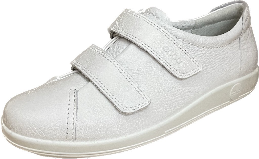 ECCO Sportliche Slipper weiss