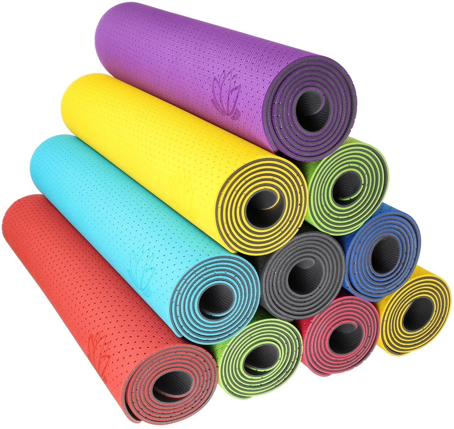Body & Mind Yogamatte Gymnastikmatte Fitnessmatte (Sport-Matte), rutschfest