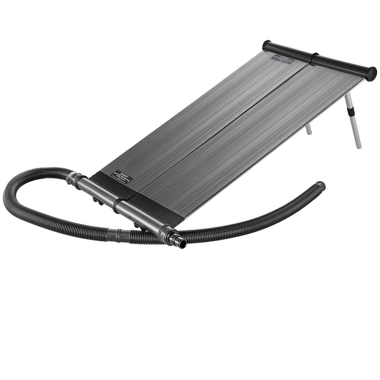 Casaria monzana® Poolheizung Solar Anthrazit 116x66x6cm