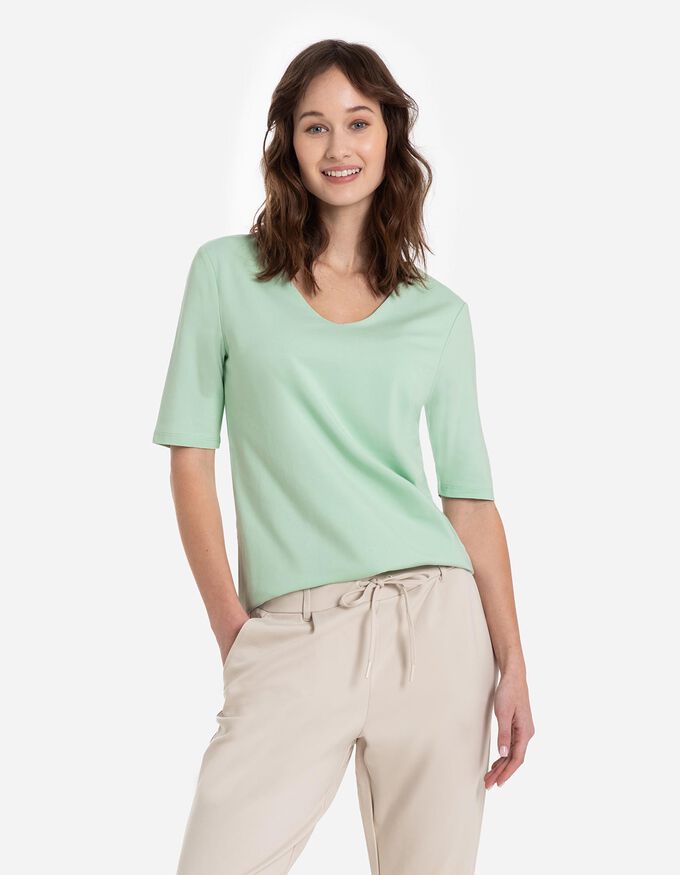 T-Shirt - Modal-Anteil