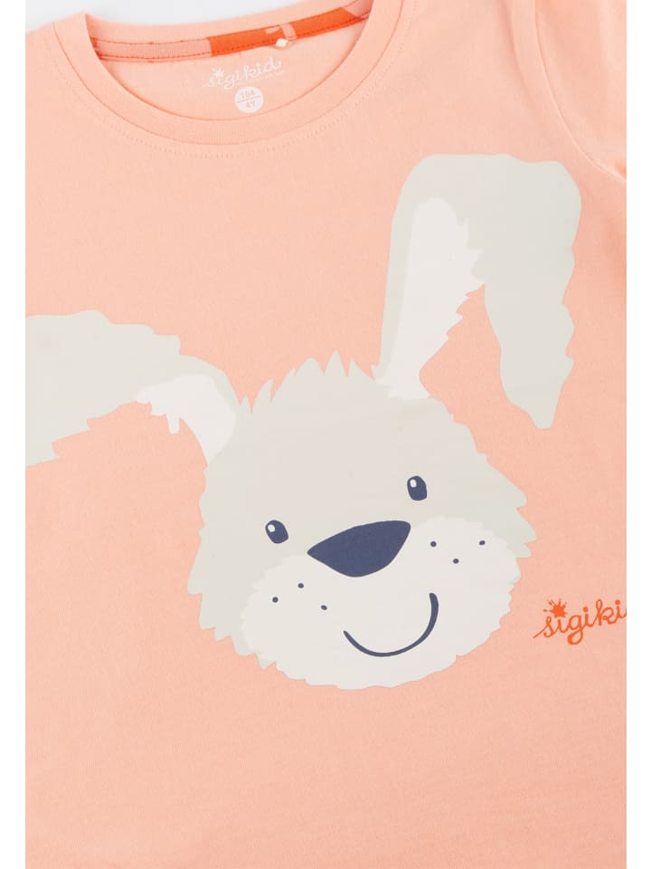 Sigikid Pyjama, Shorty Kinder Schlafanzug in Rosa/Rot/ Shorty günstig kaufen