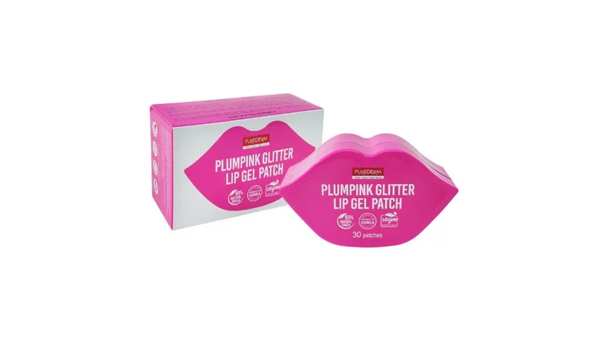 Purederm Plumpink Glitter Lip Gel Patch