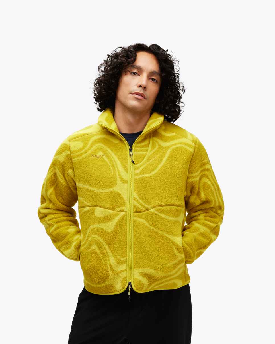 Ridgetop Full-Zip Fleece Print Outdoor Topo