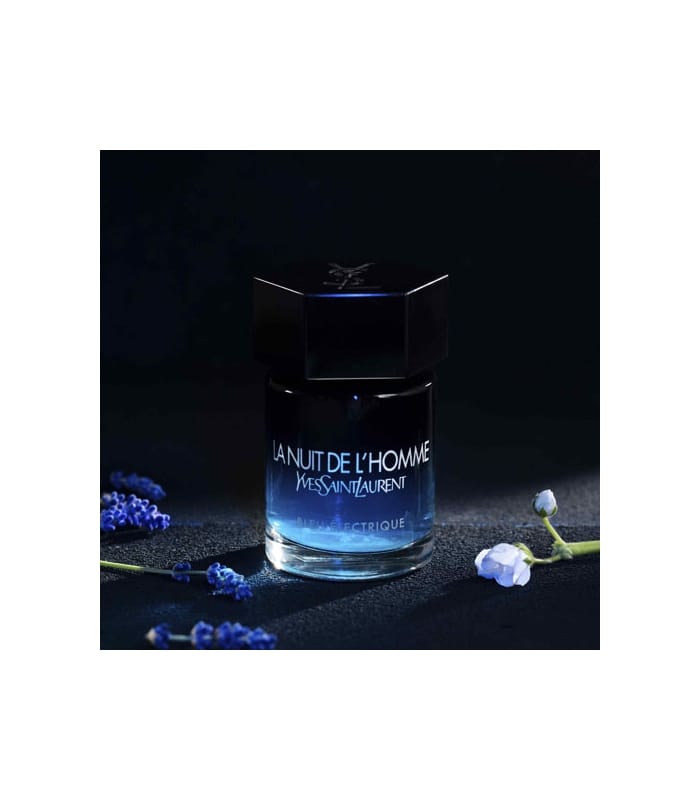 YVES SAINT LAURENT-LA NUIT DE L'HOMME BLEU ELECTRIQUE-Eau de toilette intense
