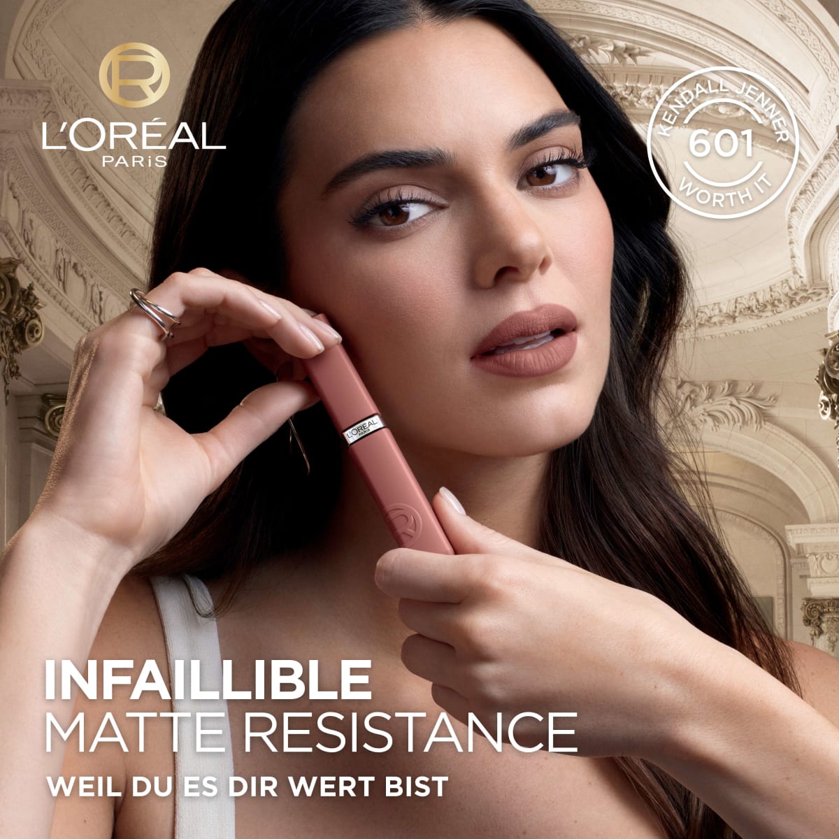 Lippenstift Infaillible Matte Resistance Nude Attitude 625 Summer Fling, 5 ml