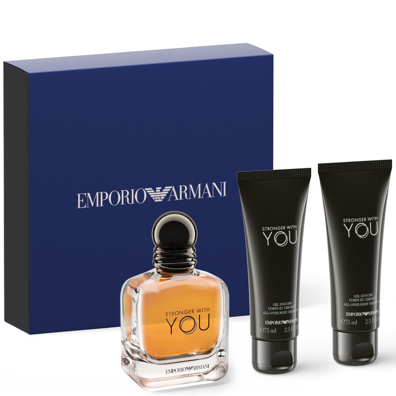 Giorgio Armani Stronger With You Coffret Eau de Toilette 50 ml + 2 Gels Douche 75 ml