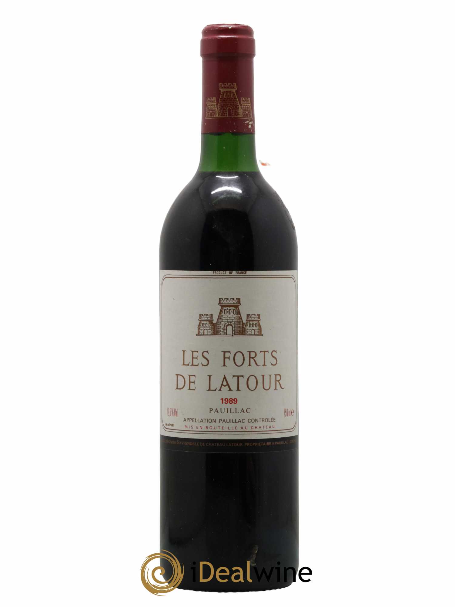 Les Forts de Latour Second Vin  1989 - Lot de 1 Bouteille