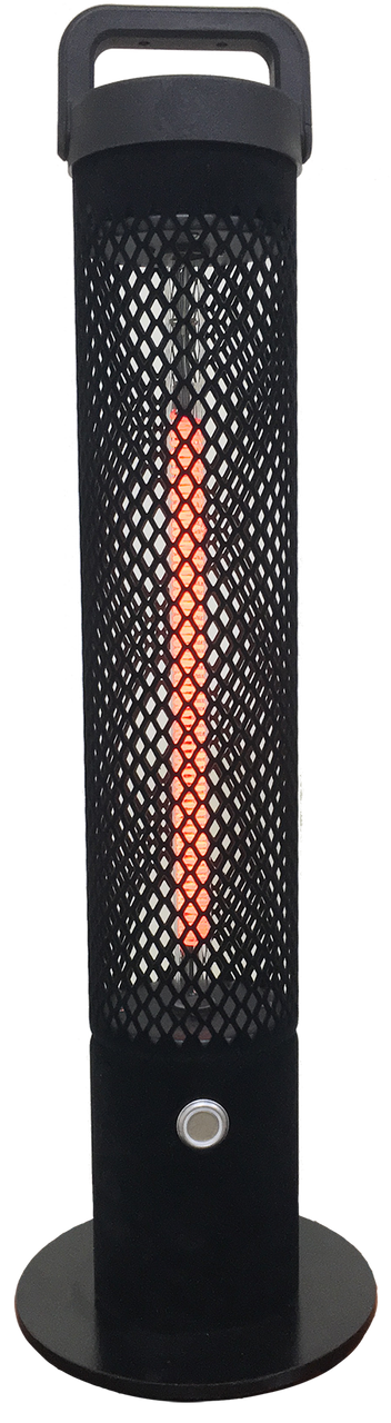 FireKING Warmwatcher® Heizstrahler Hawaii elektrischer Heizstrahler mit 360° Heizwirkung 1200 Watt